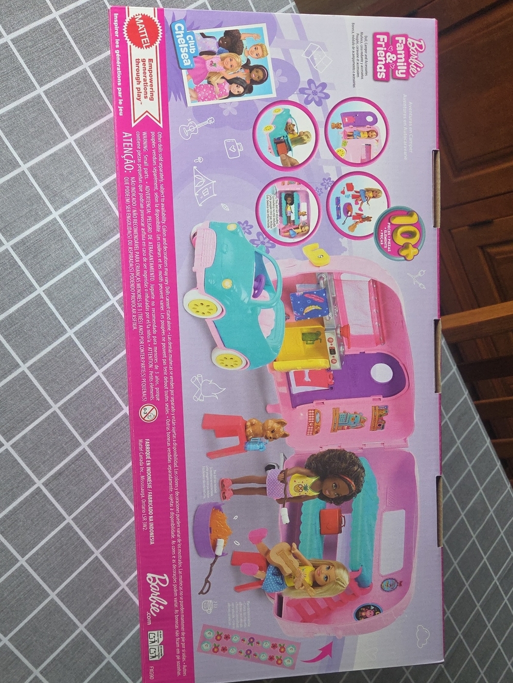 BARBIE NEW IN Box : Club Chelsea Camper Adventures - Picture 3 of 5
